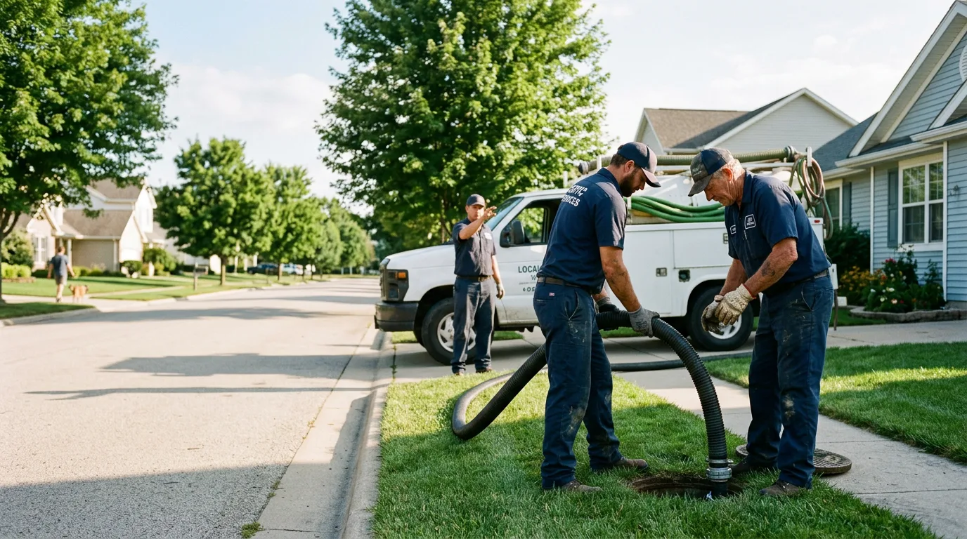 Septic Tank Cleaning in Holden, WV